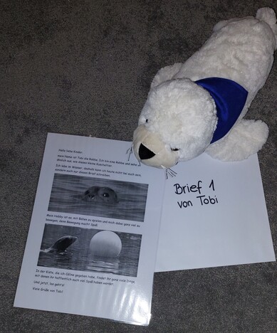 Robbe Tobi in der Kita