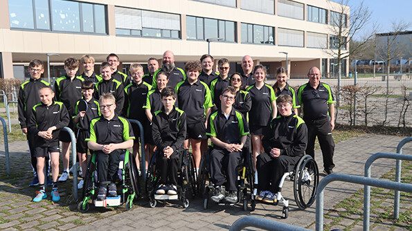 Benedikt Müller zweifacher Deutscher Jugendmeister im Parasport